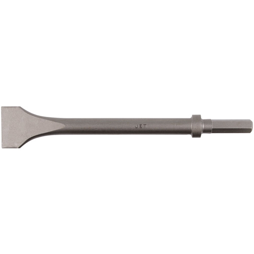 Heavy-Duty Hex Shank Long Narrow Flat Chisel Groupe Belzile Dickner