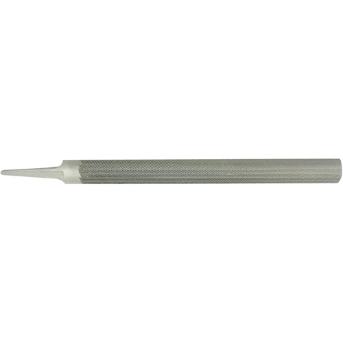 Lime pour pipeline, Demi-ronde, 14" l, Coupe Simple Groupe Belzile Dickner