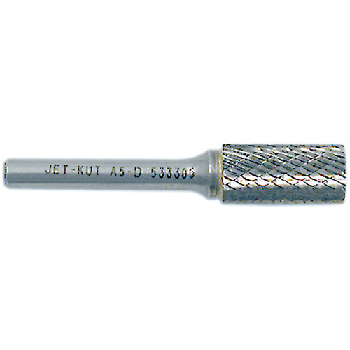 JET-KUT Cylindrical Shape Bur, 1/4" Dia., 1/4" Shank, 5/8" Depth of Cut Groupe Belzile Dickner