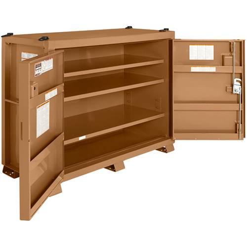 Monster Box Cabinet, Steel, 52 Cubic Feet, Beige Groupe Belzile Dickner
