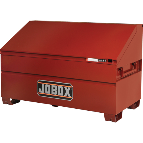 Slope Lid Chest, 60" x 30" x 39-1/2", Steel, Red Groupe Belzile Dickner