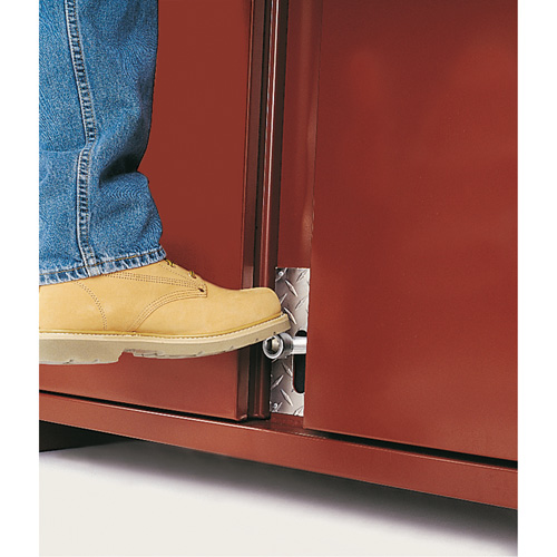 Jobsite Shelf Cabinet, Steel, 47.5 Cubic Feet, Red Groupe Belzile Dickner