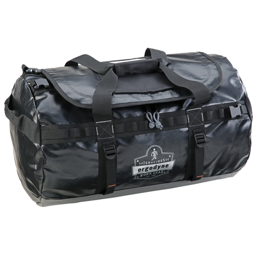 Water Resistant Duffel Bags, Vinyl, 1 Pockets, Black Groupe Belzile Dickner