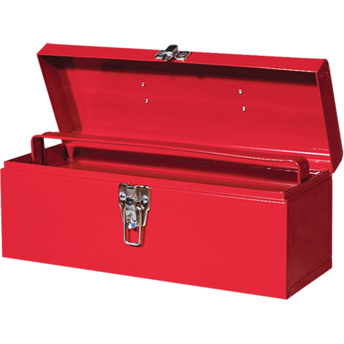 Coffre &agrave; outils portatif ATB100 avec plateau en m&eacute;tal pour outils, 6" P x 16" la x 6-1/2" h, Rouge Groupe Belzile Dickner