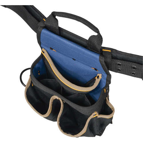 20 Pocket Tool Belt Combo, Polyester, Black Groupe Belzile Dickner