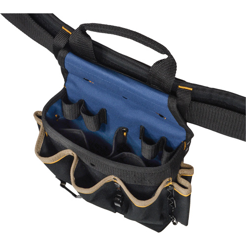 20 Pocket Tool Belt Combo, Polyester, Black Groupe Belzile Dickner