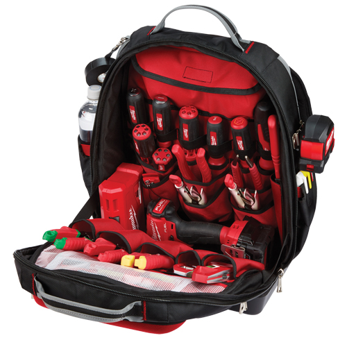 Ultimate Jobsite Backpack, 20" L x 17" W, Black, Ballistic Groupe Belzile Dickner