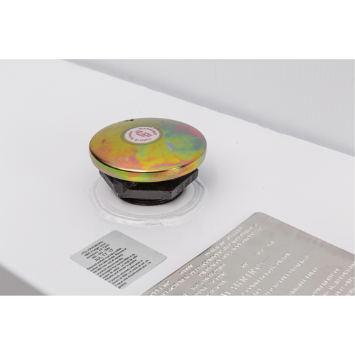 R&eacute;servoir de transfert pour carburant en acier, Acier, Capacit&eacute; 100 gal., Blanc Groupe Belzile Dickner