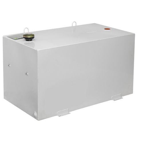 R&eacute;servoir de transfert pour carburant en acier, Acier, Capacit&eacute; 100 gal., Blanc Groupe Belzile Dickner