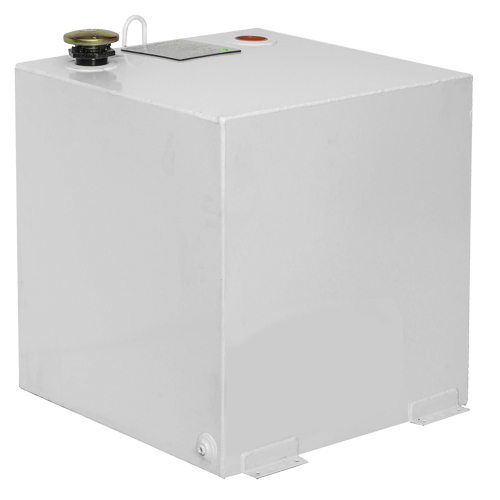 R&eacute;servoir de transfert pour carburant en acier, Acier, Capacit&eacute; 50 gal., Blanc Groupe Belzile Dickner