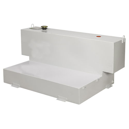 R&eacute;servoir de transfert pour carburant en acier, Acier, Capacit&eacute; 100 gal., Blanc Groupe Belzile Dickner