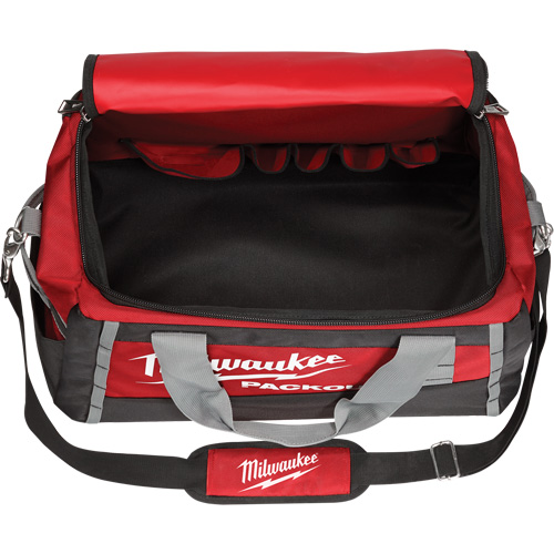 Sacs &agrave; outils Packout, Nylon balistique, 8 pochettes, Noir/Rouge Groupe Belzile Dickner