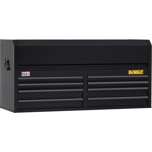 Tool Chest, 51-1/2" W, 8 Drawers, Black Groupe Belzile Dickner