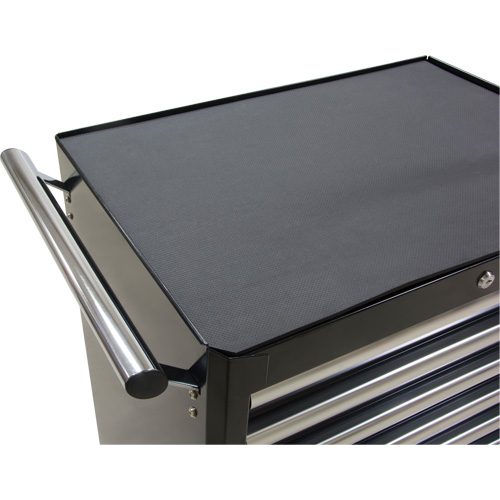 Industrial Tool Cart, 7 Drawers, 27" W x 18-3/4" D x 39" H, Black Groupe Belzile Dickner