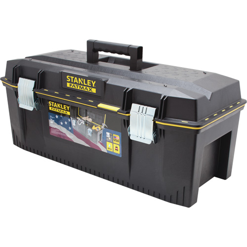 Coffre &agrave; outils en mousse structur&eacute;e FatMax, 28" la x 12-1/2" p x 11" h, Noir/Jaune Groupe Belzile Dickner