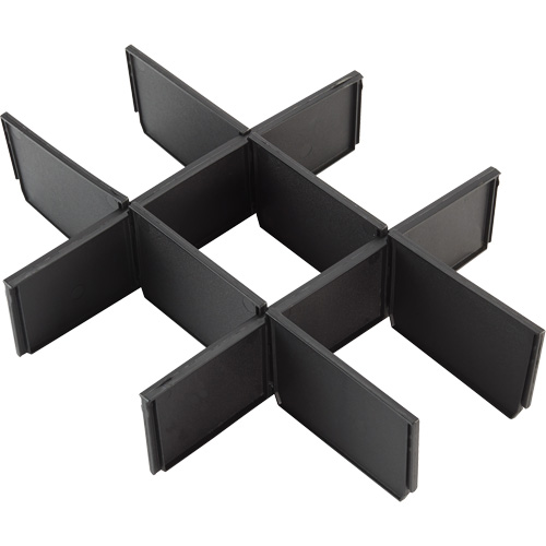 Cloisons de s&eacute;paration pour boîte &agrave; outils avec 3 tiroirs Packout Groupe Belzile Dickner