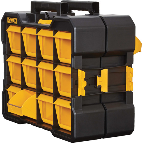 Organisateur Flip-Bin, 3-7/8" la x 17-3/4" p x 13-7/8" h, Noir/Jaune Groupe Belzile Dickner