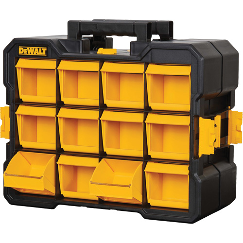 Organisateur Flip-Bin, 3-7/8" la x 17-3/4" p x 13-7/8" h, Noir/Jaune Groupe Belzile Dickner