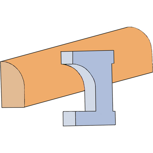 Jeu de couteaux pour moulage de frein Groupe Belzile Dickner