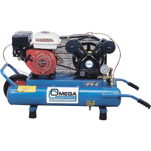Compresseurs d'air s&eacute;rie entrepreneur, Essence, 6,6 gal. (8 gal. US), 125 PSI Groupe Belzile Dickner