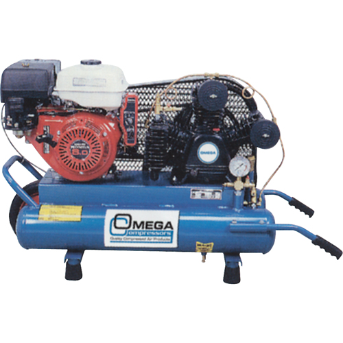 Contractor Series Air Compressors, Gas, 6.6 Gal. (8 US Gal), 175 PSI Groupe Belzile Dickner