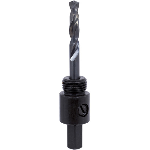 Mandrin hexagonal pour scie-cloche, 1-1/4" - 2-3/8", 3/8" Tige Groupe Belzile Dickner