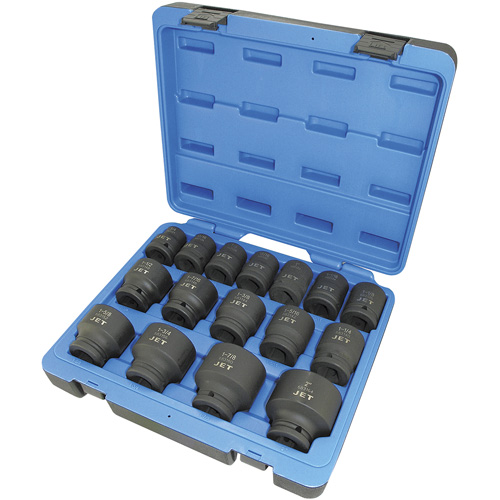 PS1634 6-Point SAE Socket Set, 16 Pcs, Impact, 3/4" Drive Size Groupe Belzile Dickner