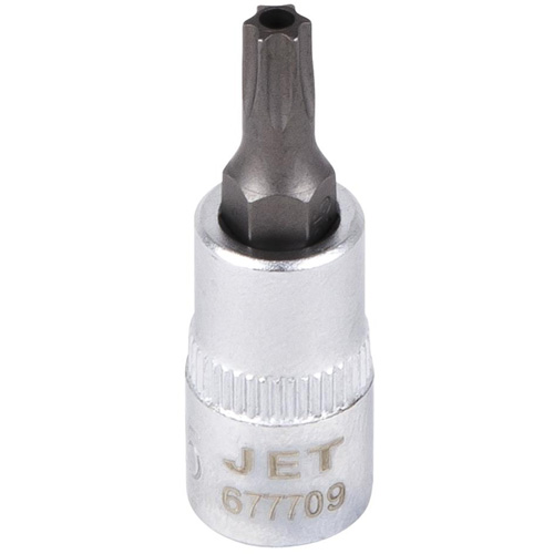 Douille embout &agrave; inviolable, Torx inviolable, T-25 x 2" lo, Prise 3/8" Groupe Belzile Dickner