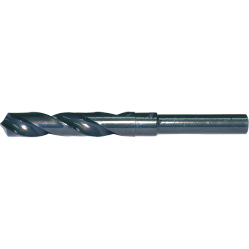 1/2" Reduced Shank Drill Bit, 1/2", High Speed Steel, 3-1/8" Flute, 118° Point Groupe Belzile Dickner