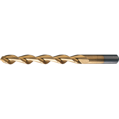 Parabolic Flute Jobber Length Drill Bits, High Speed Steel, 1/16", 1-7/8" L, 7/8" Flute, 118° Point Angle Groupe Belzile Dickner