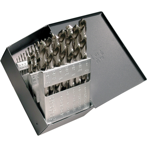 Drill Sets, 29 Pieces, High Speed Steel Groupe Belzile Dickner