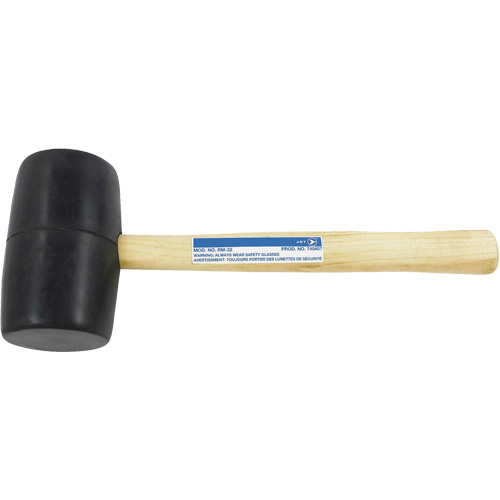 RM-32 Maillet en caoutchouc, 32 oz, Prise en Bois, 13-1/2" lo Groupe Belzile Dickner