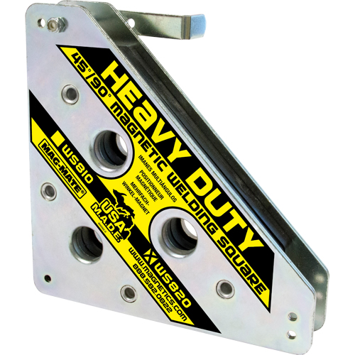 Magnetic Welding Squares, 8" L x 1-1/2" W x 8" H, 325 lbs. Groupe Belzile Dickner