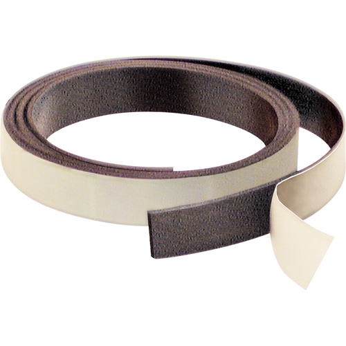 Magnetic Strips, 50' L x 1" W, 1/16" Thickness, Strength of 6 lbs. per Lin. Ft. Groupe Belzile Dickner