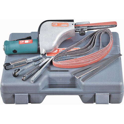 Dynafile&reg; Abrasive Belt Machines, 1/8" - 1/2", 1/4" NPTF Groupe Belzile Dickner