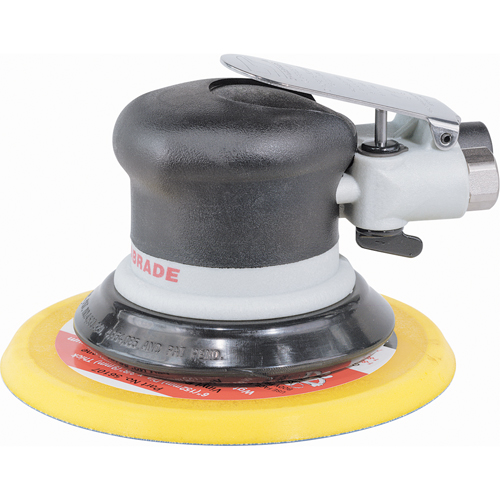 Ponceuse orbitale al&eacute;atoire DynorbitalSpirit Supreme de 6", sans aspiration, Dia 6", Entr&eacute;e 1/4" NPT, 12 000 Tr/min Groupe Belzile Dickner