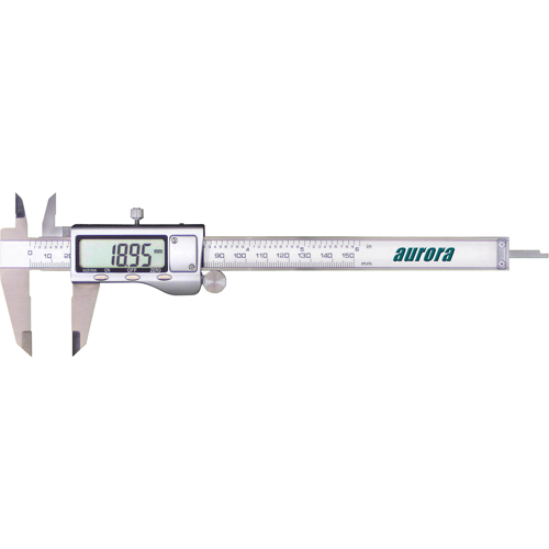 Electronic Digital Calipers, 0.001" (0.03 mm) Resolution, 0 - 6" (0 - 152 mm) Range Groupe Belzile Dickner