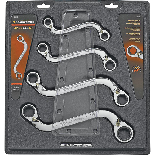 "S" Reversible Wrench Set - 4 Pieces Groupe Belzile Dickner
