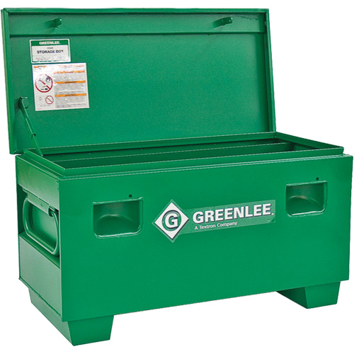 Jobsite Chest, 42" x 20" x 20", Steel, Green Groupe Belzile Dickner