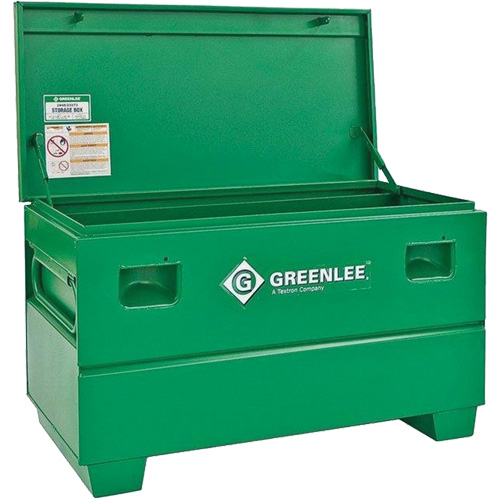 Jobsite Chest, 48" x 24" x 25", Steel, Green Groupe Belzile Dickner