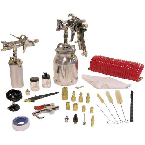 43-Pc. Spray Gun Kits Groupe Belzile Dickner