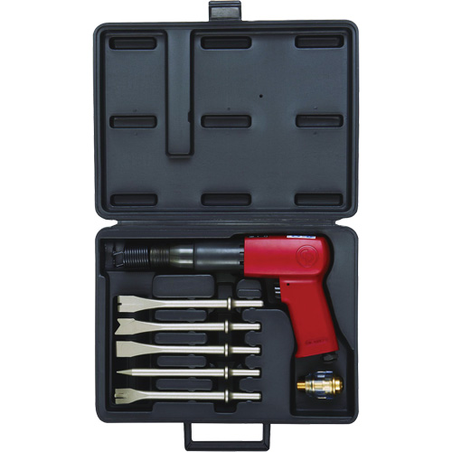 Heavy-Duty Air Hammer Kit, 25 CFM, 1/4", 2300 BPM, 3/4" x 3-1/2" (19 mm x 89 mm) Groupe Belzile Dickner