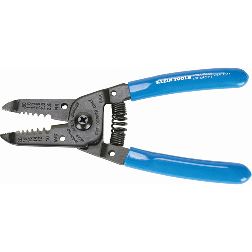 Wire Strippers/Cutters, 6-1/8" L, 10, 12, 14, 16, 18, 20 AWG Groupe Belzile Dickner