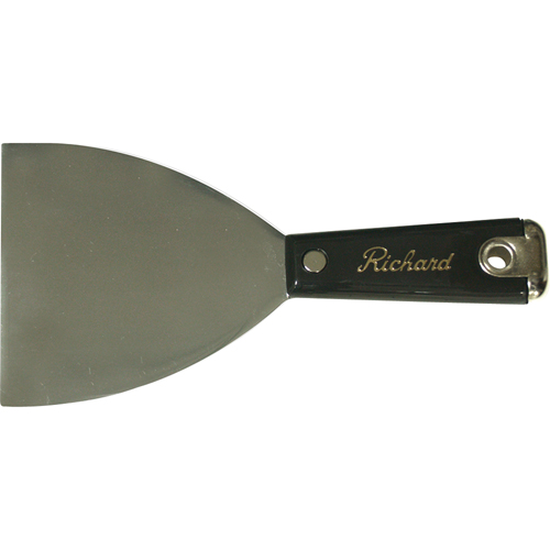 Putty Knife Flexible Steel, 4", Carbon Steel Blade Groupe Belzile Dickner