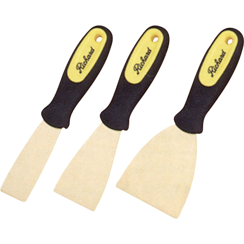 Couteaux rigides pour mastic, 1-1/4", Lame en Laiton Groupe Belzile Dickner