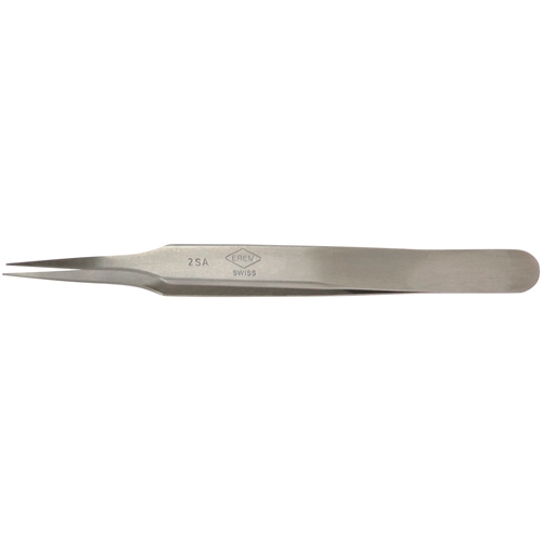 Tweezers - Pointed Tip, Straight Relieved Groupe Belzile Dickner