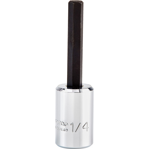 Long foret hexagonal, Prise 3/8" Groupe Belzile Dickner