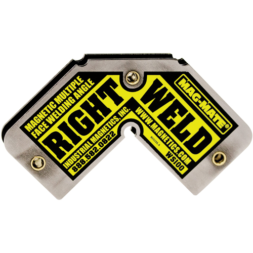 Magnetic Welding Squares, 5-1/2" L x 5/8" W x 2-7/8" H, 40 lbs. Groupe Belzile Dickner