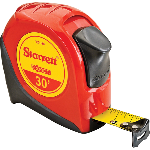 Ruban &agrave; mesurer Autolock, 1" x 30', Marques de goujon 1/16" Groupe Belzile Dickner