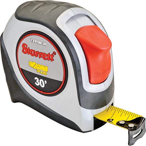 Ruban &agrave; mesurer s&eacute;rie KTXP, 1" x 30', Marques de goujon 1/16" Groupe Belzile Dickner